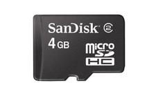 4 GB MicroSDHC Speicherkarte