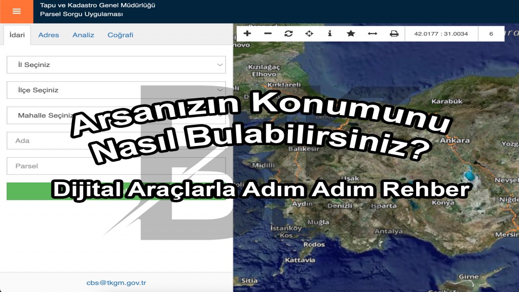 Arsanızın Konumunu Nasıl Bulabilirsiniz? Dijital Araçlarla Adım Adım Rehber