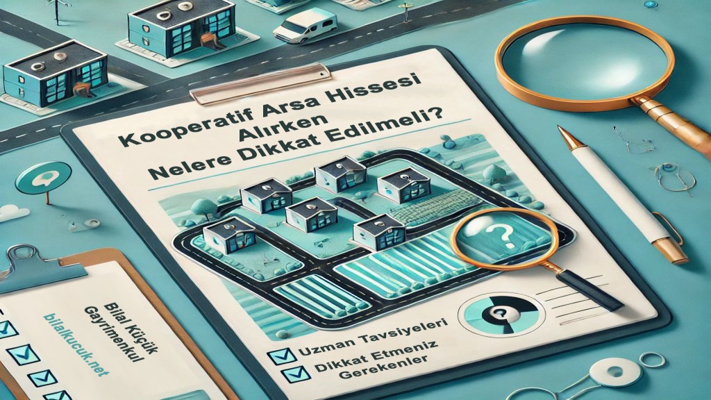 Kooperatif Arsa Hissesi Alırken Nelere Dikkat Edilmeli? Uzman Tavsiyeleriyle Rehber