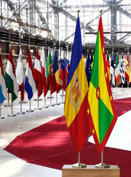 Andorra Grenada Flags