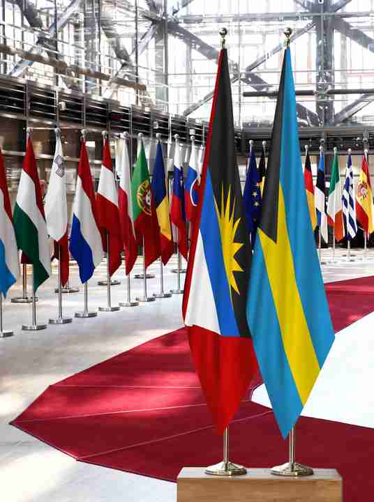 Antigua and Barbuda Bahamas Flags