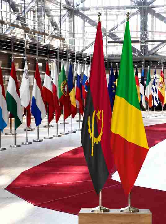 Angola Congo Flags
