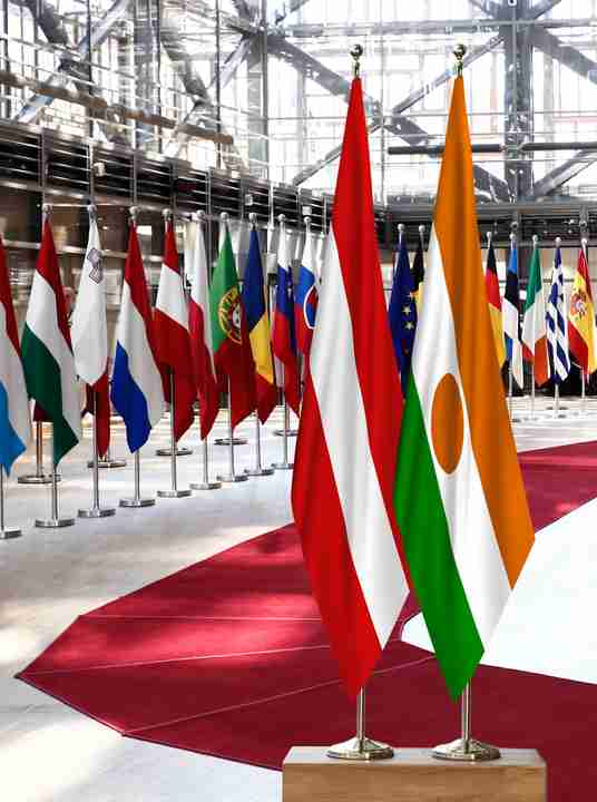 Austria Niger Flags