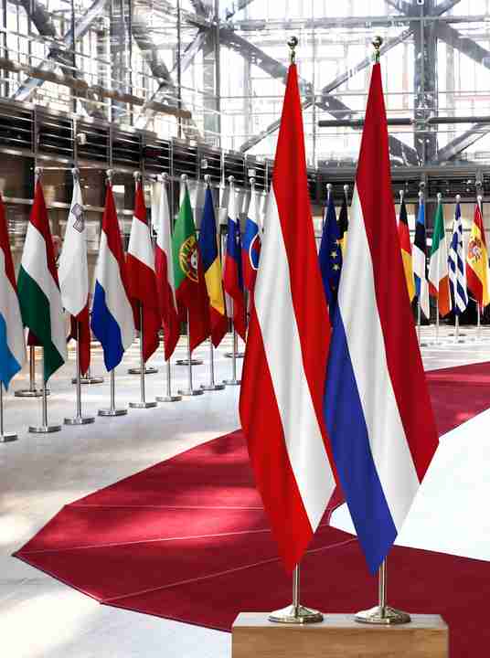 Austria Netherlands Flags