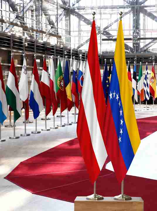 Austria Venezuela Flags