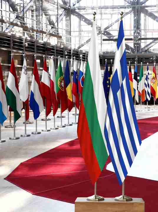 Bulgaria Greece Flags