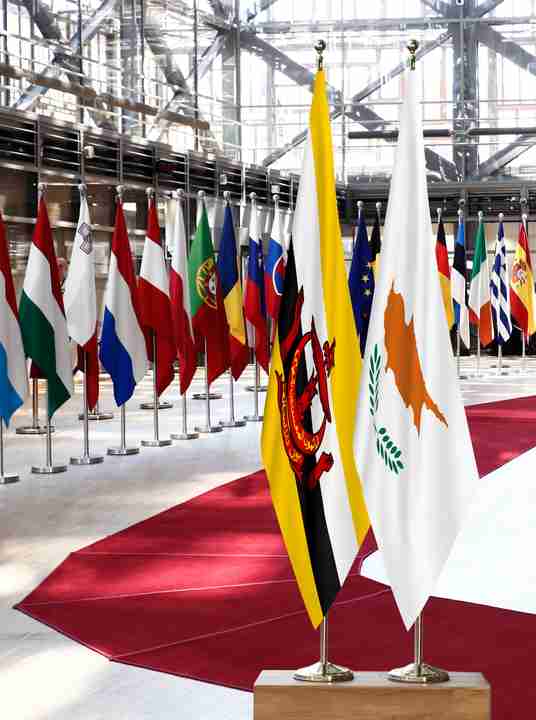 Brunei Cyprus Flags