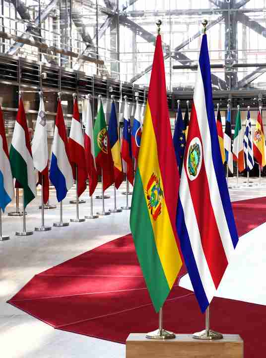 Bolivia Costa Rica Flags
