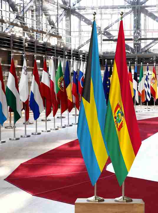 Bahamas Bolivia Flags