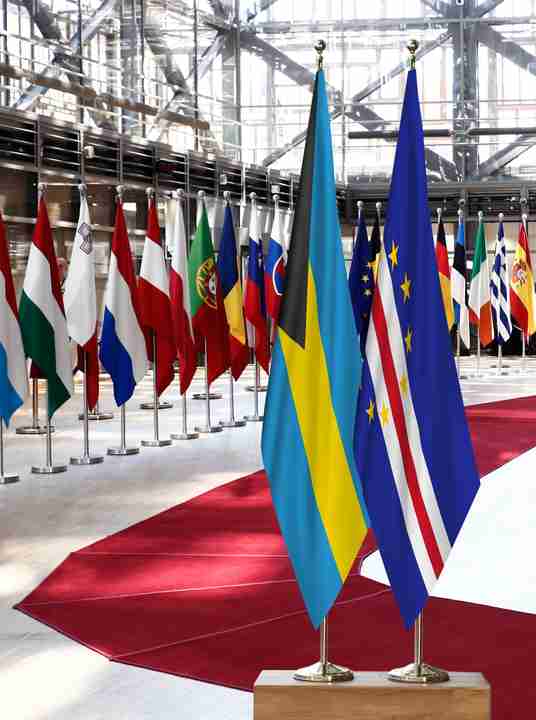 Bahamas Cabo Verde Flags