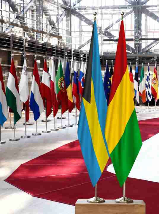 Bahamas Guinea Flags