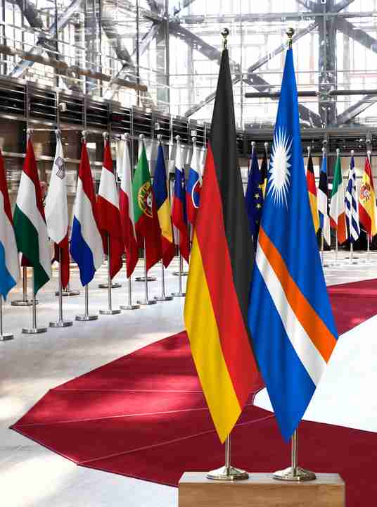 Germany Marshall Islands Flags