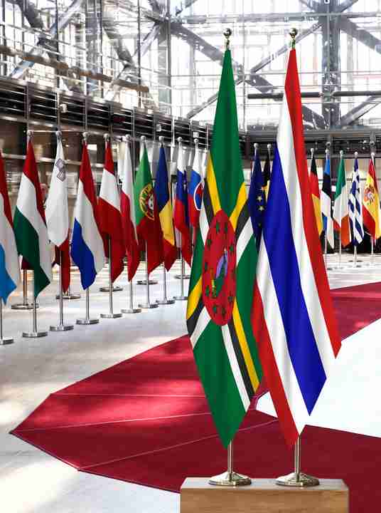 Dominica Thailand Flags