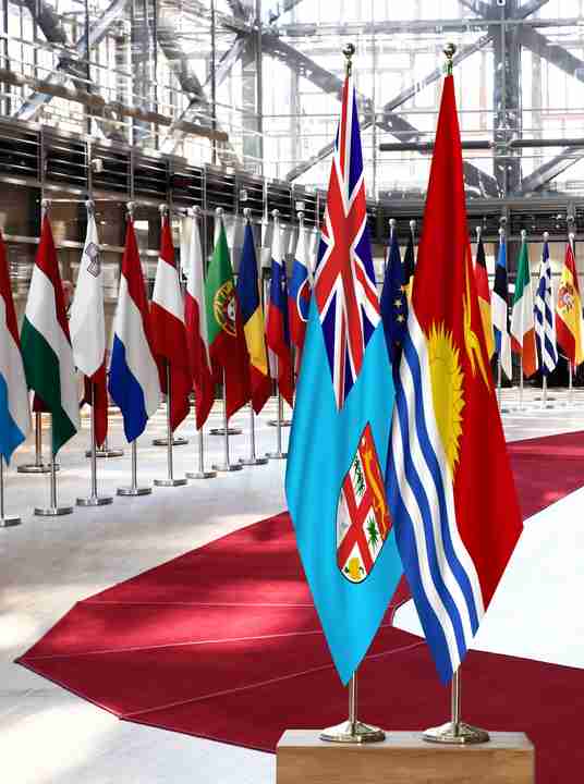 Fiji Kiribati Flags