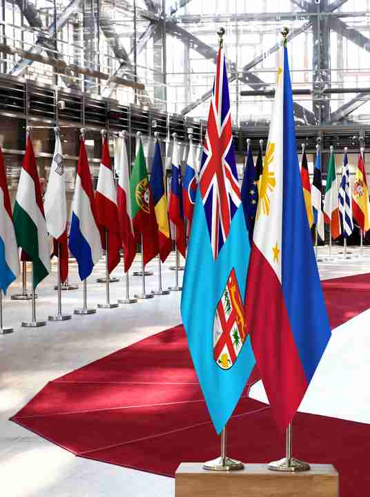 Fiji Philippines Flags