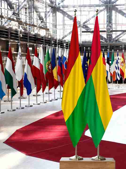 Guinea Guinea Bissau Flags