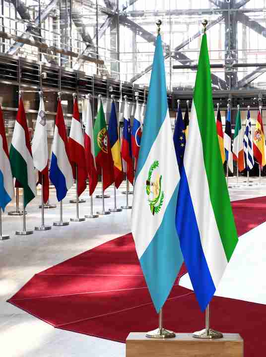 Guatemala Sierra Leone Flags