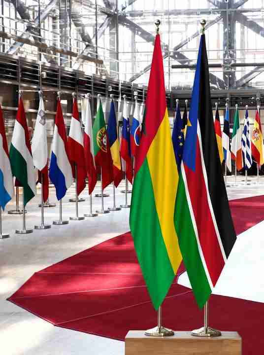 Guinea Bissau South Sudan Flags