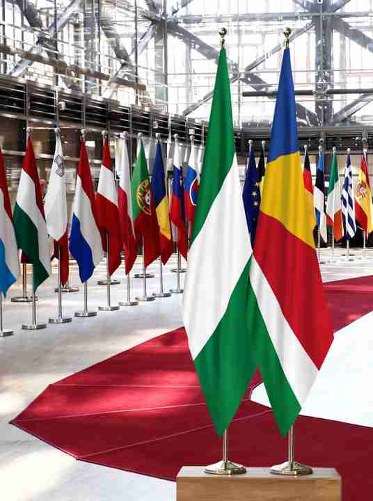 Nigeria Seychelles Flags