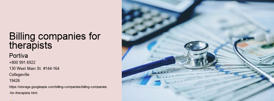 billing companies for therapists