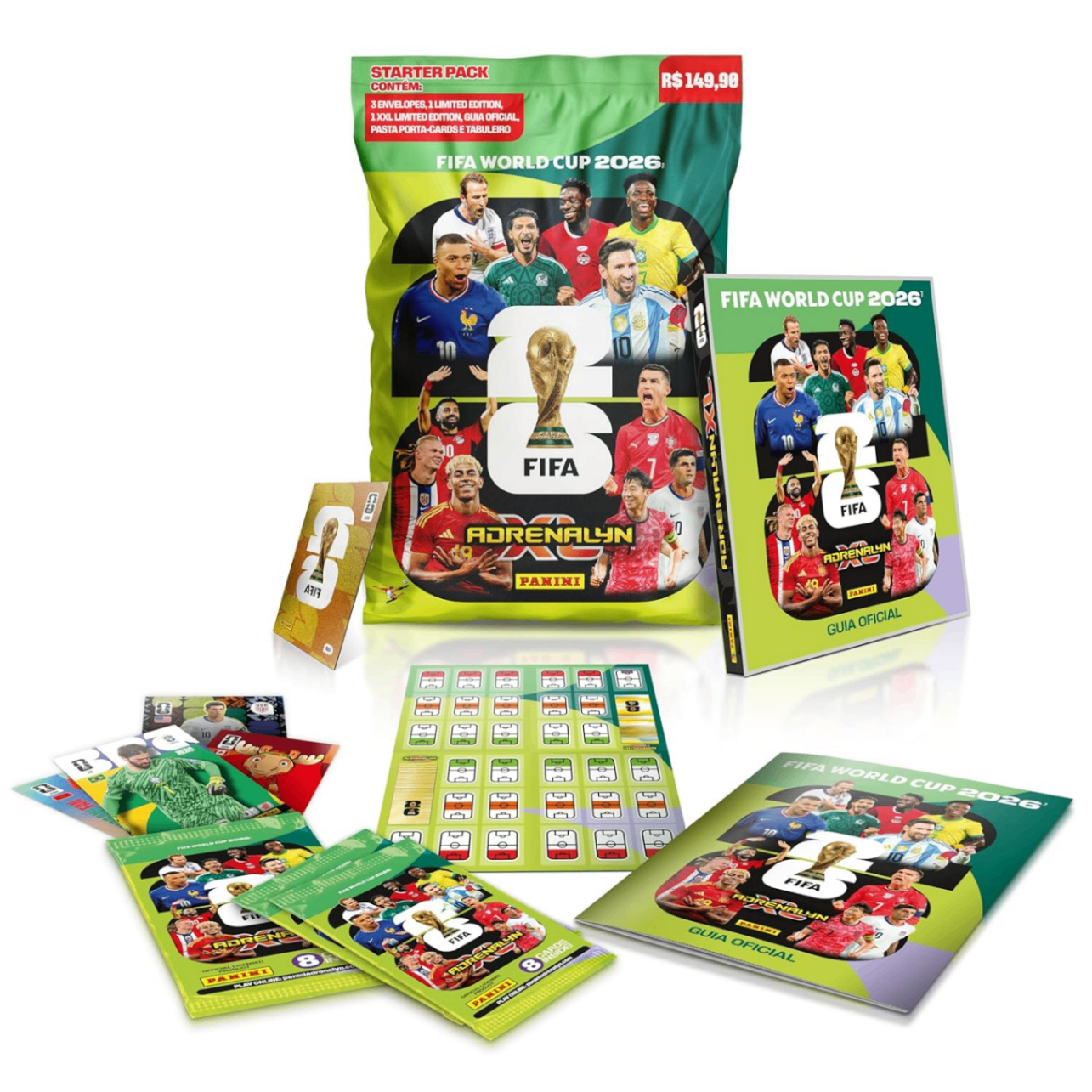 Cards Copa do Mundo 2026 Adrenalyn XL