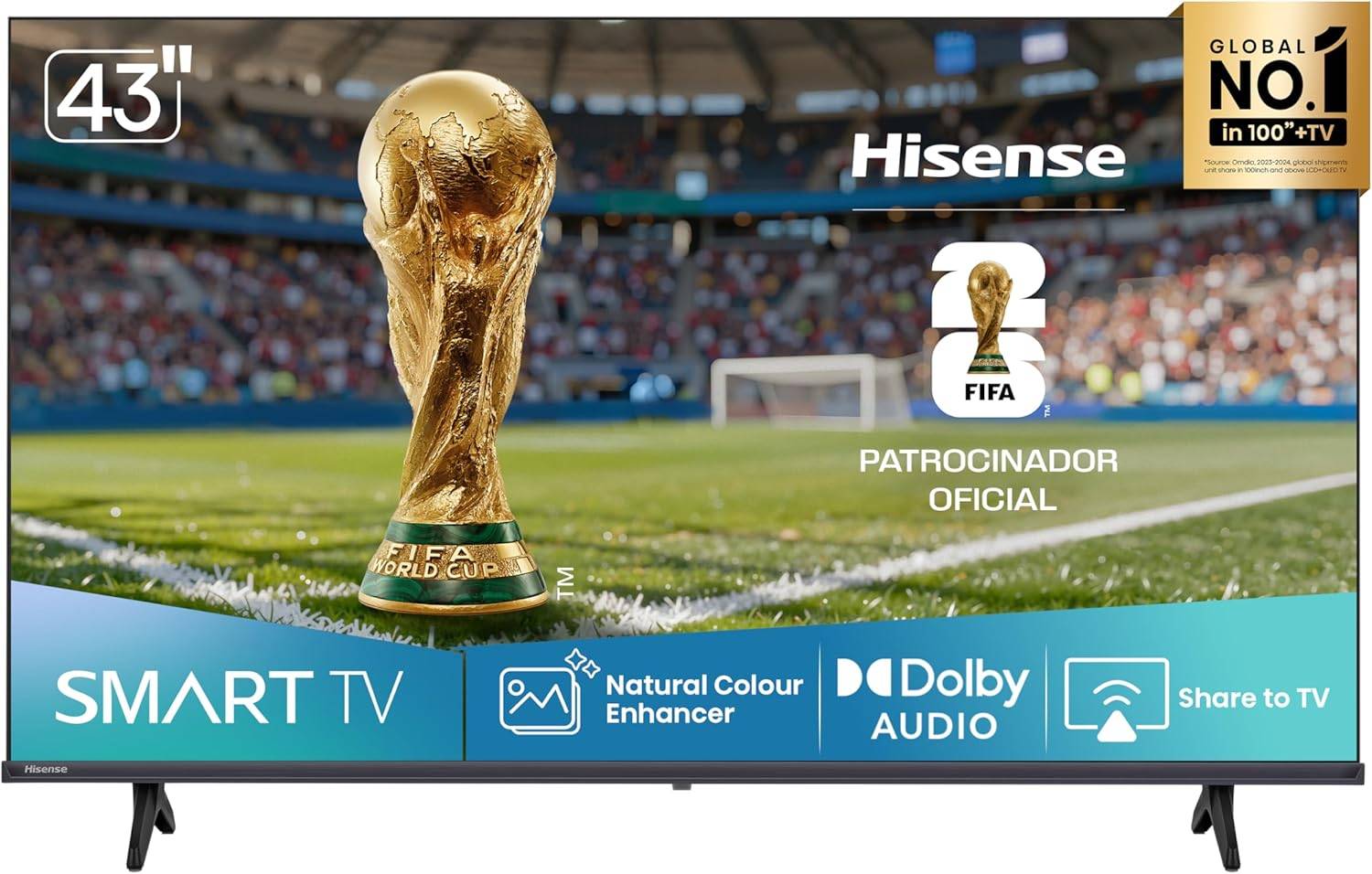 Hisense Smart Tv Fhd 43" Polegadas 43a4nv