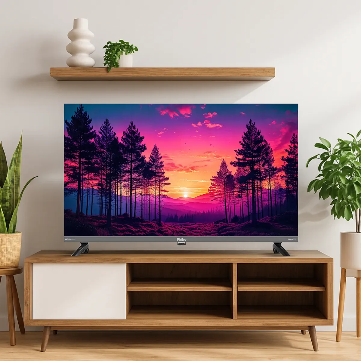 Smart TV 43 Philco P43VIK Roku LED Full HD