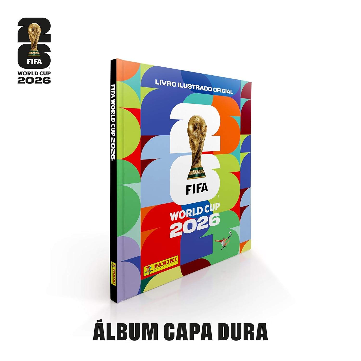 ÁLBUM DE FIGURINHAS COPA DO MUNDO 2026 (CAPA DURA)