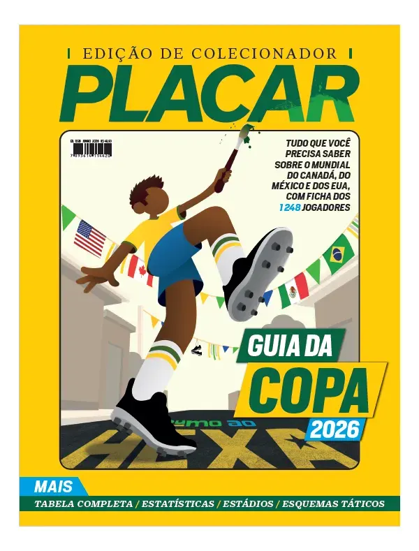 Revista Placar Junho Ed1536 Guia Da Copa 2026
