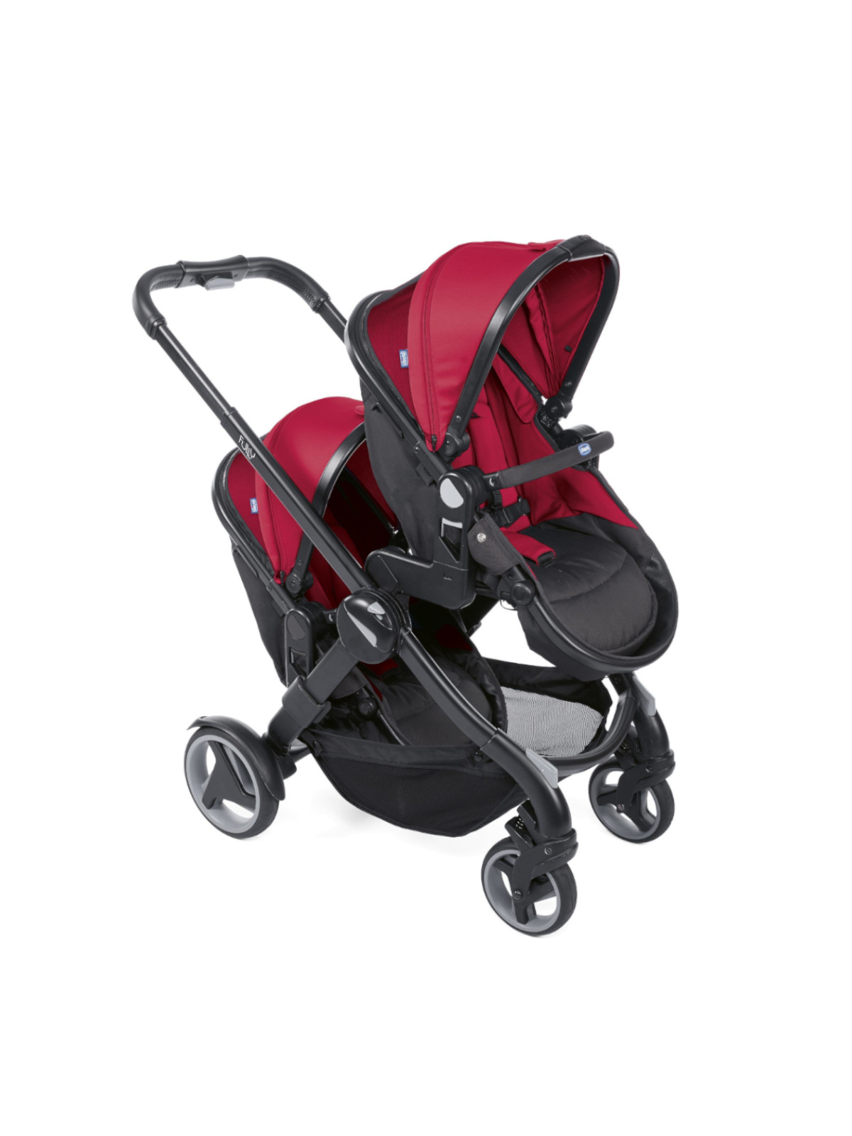 Chicco - passeggino fully twin red passion - CHICCO