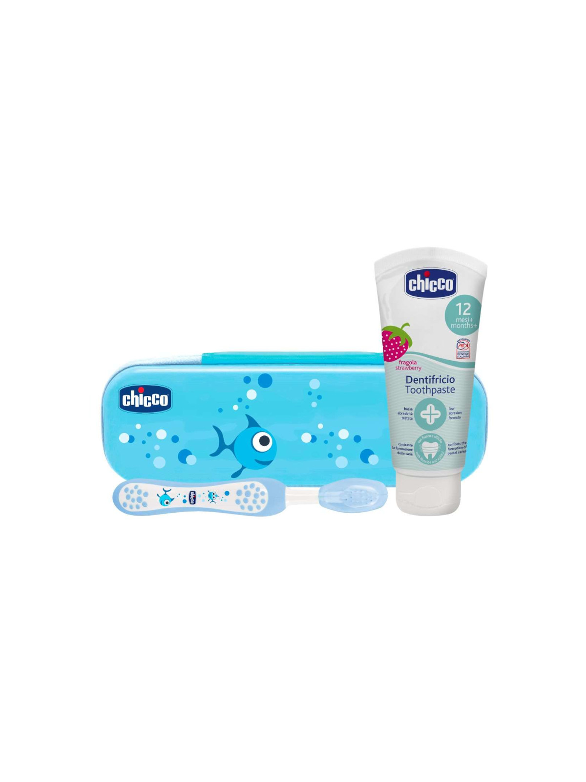 Set Chicco 4 Canottiere + 4 Boxer Per Bambino - Azzurro, Taglia 4 Anni, Cotone Morbido, Lavabile In Lavatrice