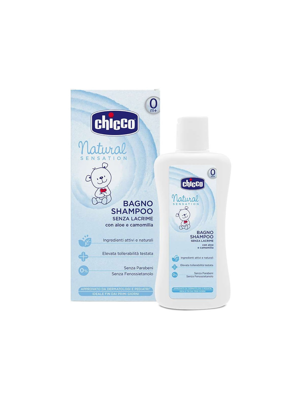 Natural sensation bagno shampoo 500ml - Chicco