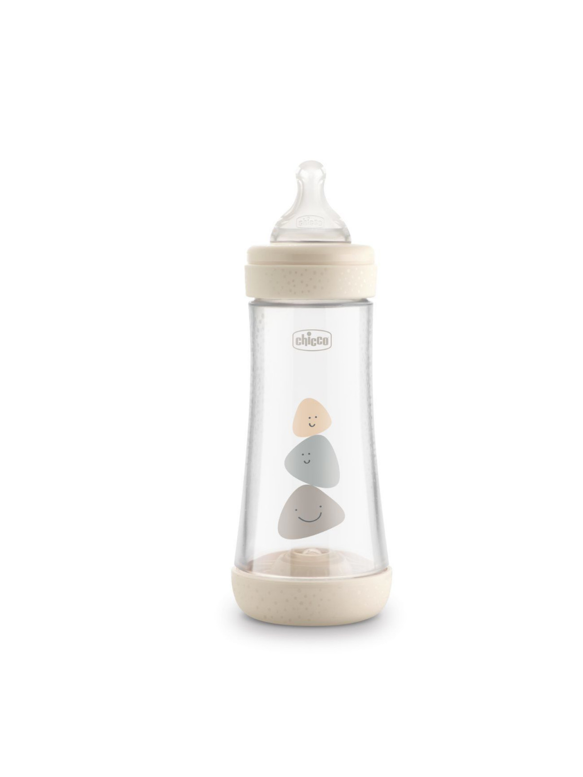 Chicco perfect 5 biberon unisex beige 300 ml - flusso veloce - CHICCO