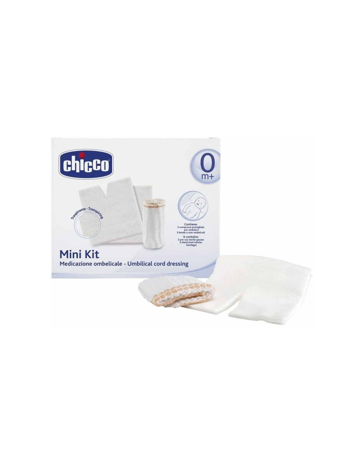 Chicco mini kit medicazione ombelicale - CHICCO
