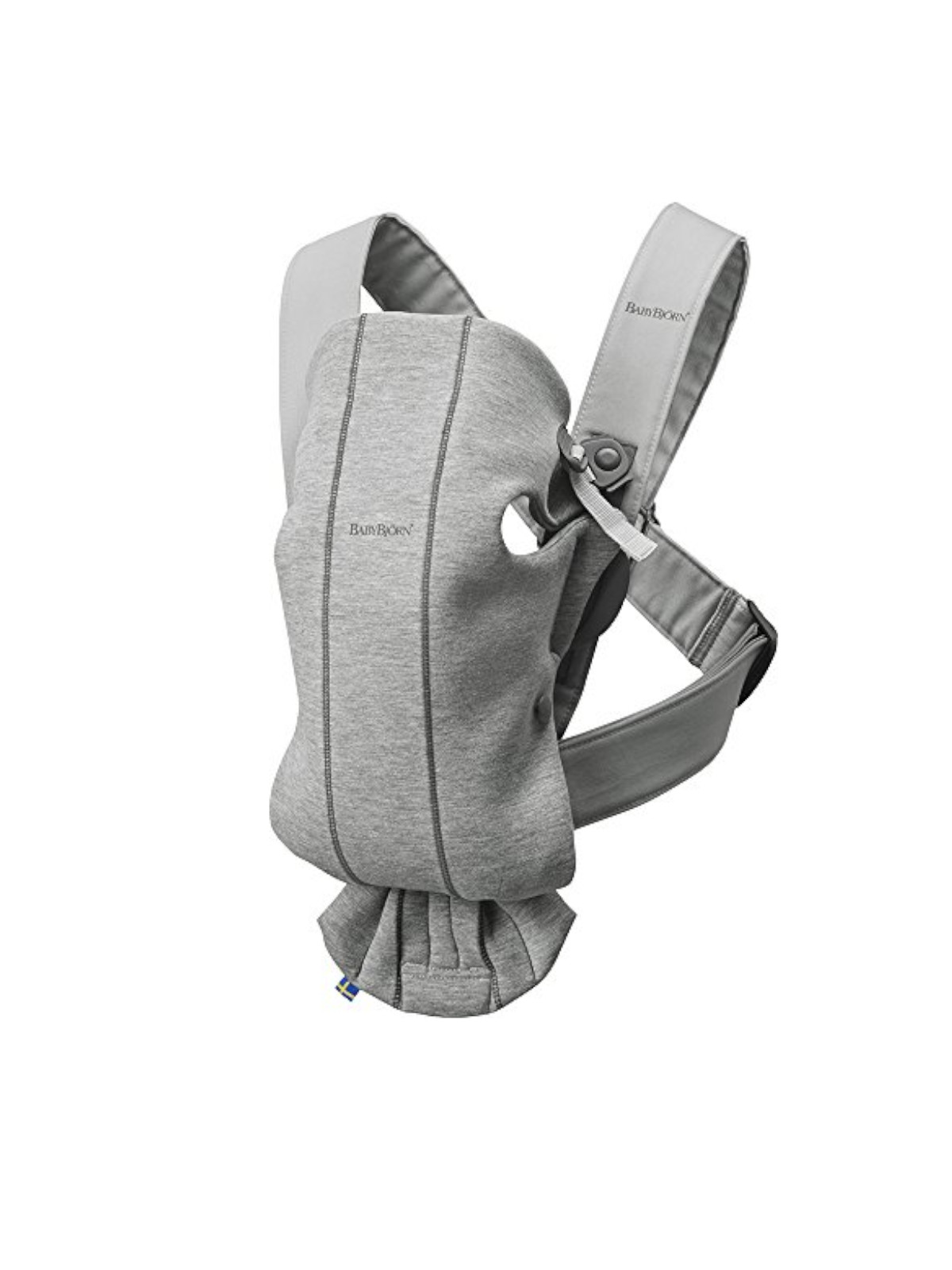 white baby carrier