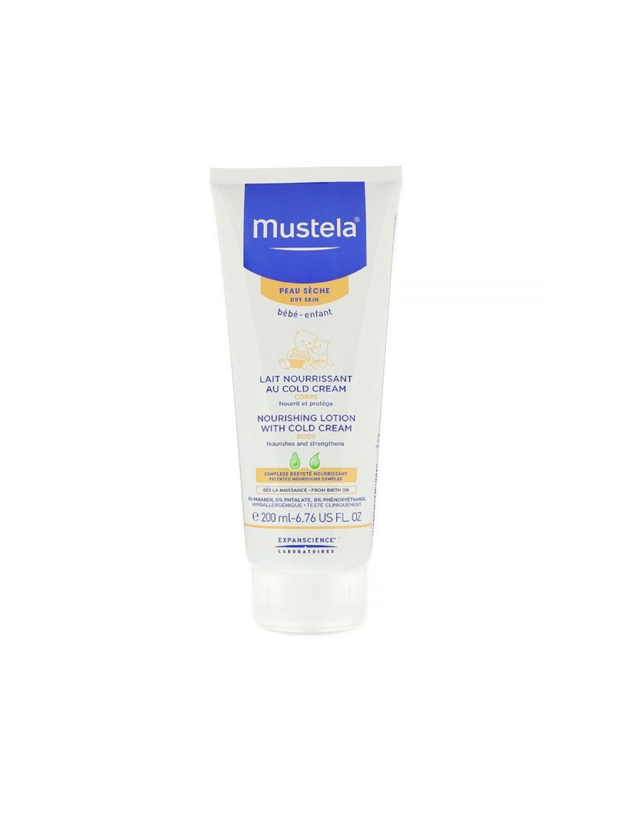 Mustela latte nutriente alla cold cream 200 ml - MUSTELA