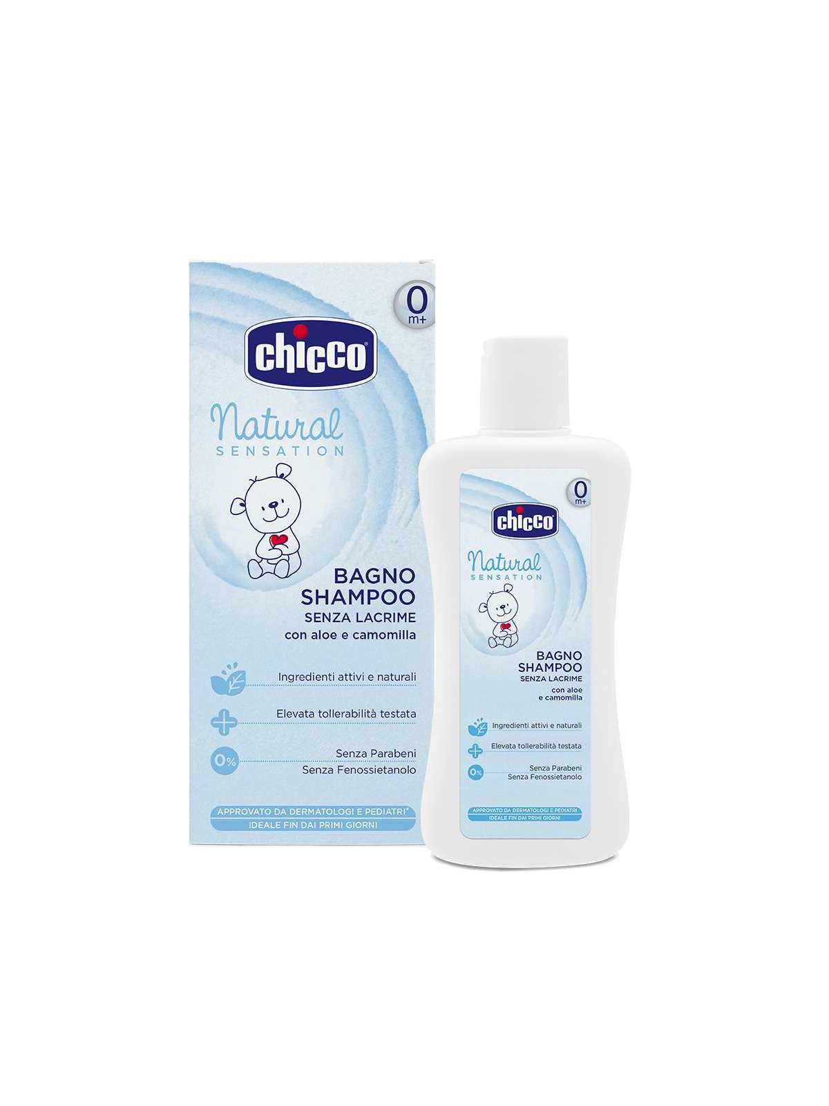 Natural sensation bagno shampoo 200ml - Chicco