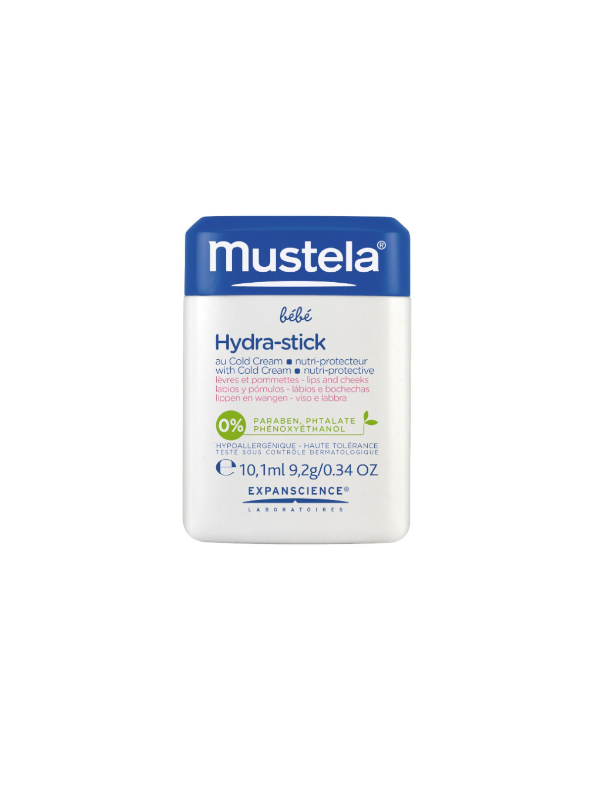 Mustela hydra-stick nutriente cold cream 10 ml - MUSTELA