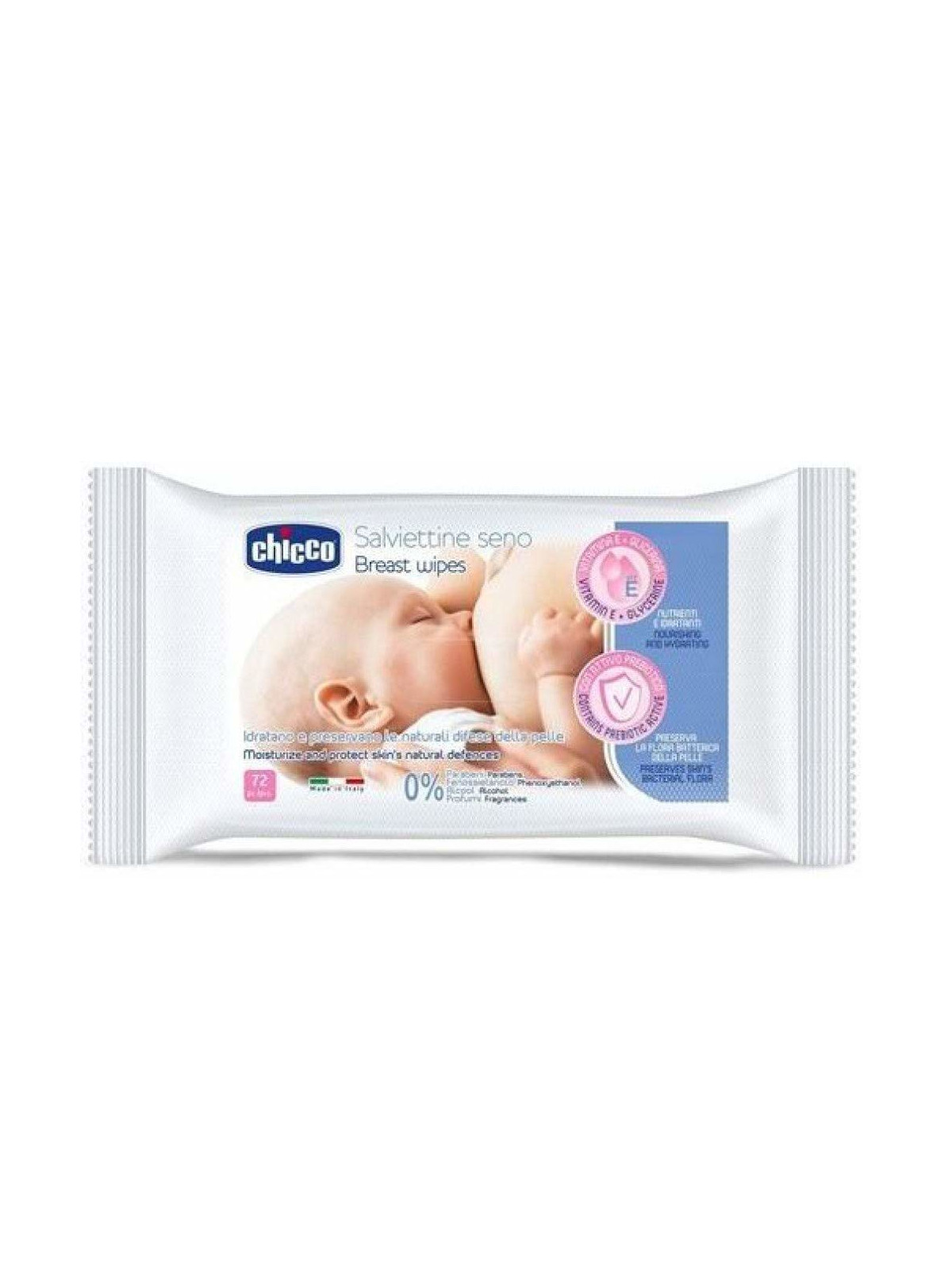 Salviette detergente seno - 72 pz - Chicco