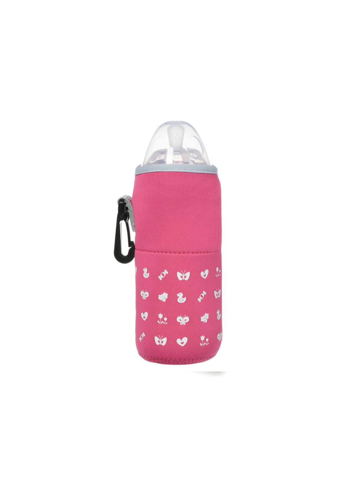 Scaldabiberon portatile da viaggio rosa Bimbostore