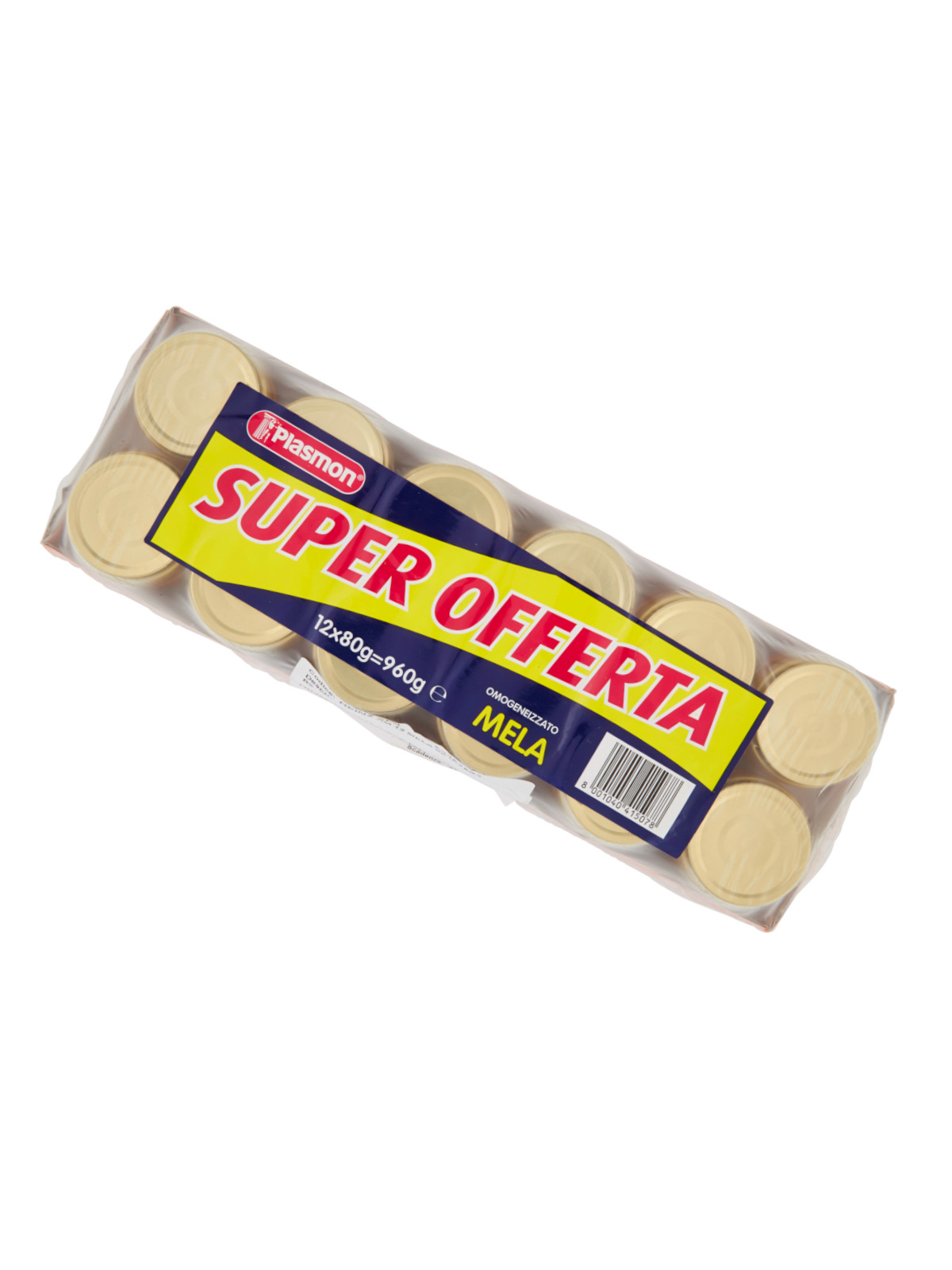 Plasmon - omo mela - 12x80g - Plasmon
