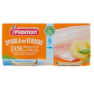 Plasmon - omogeneizzato spigola con patate- 2x80g - Plasmon