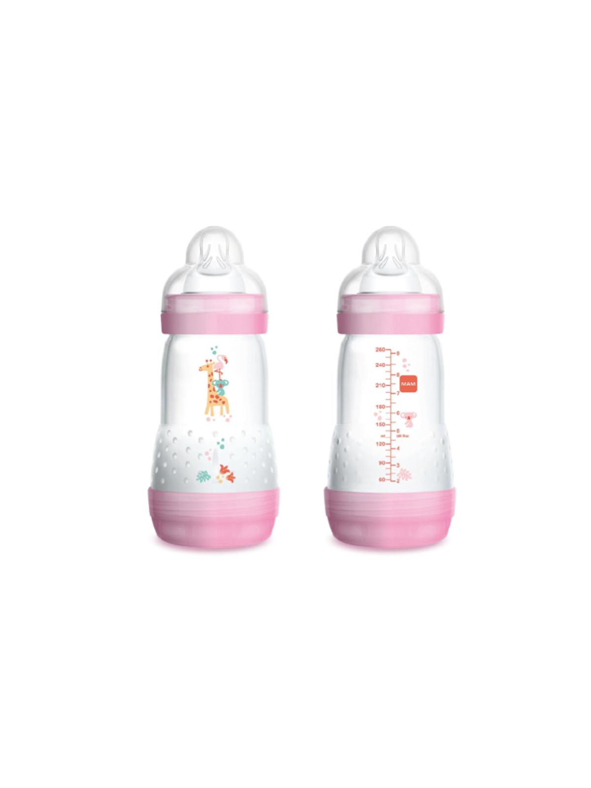 Biberon easy start 260 ml bimba 2 pz - MAM