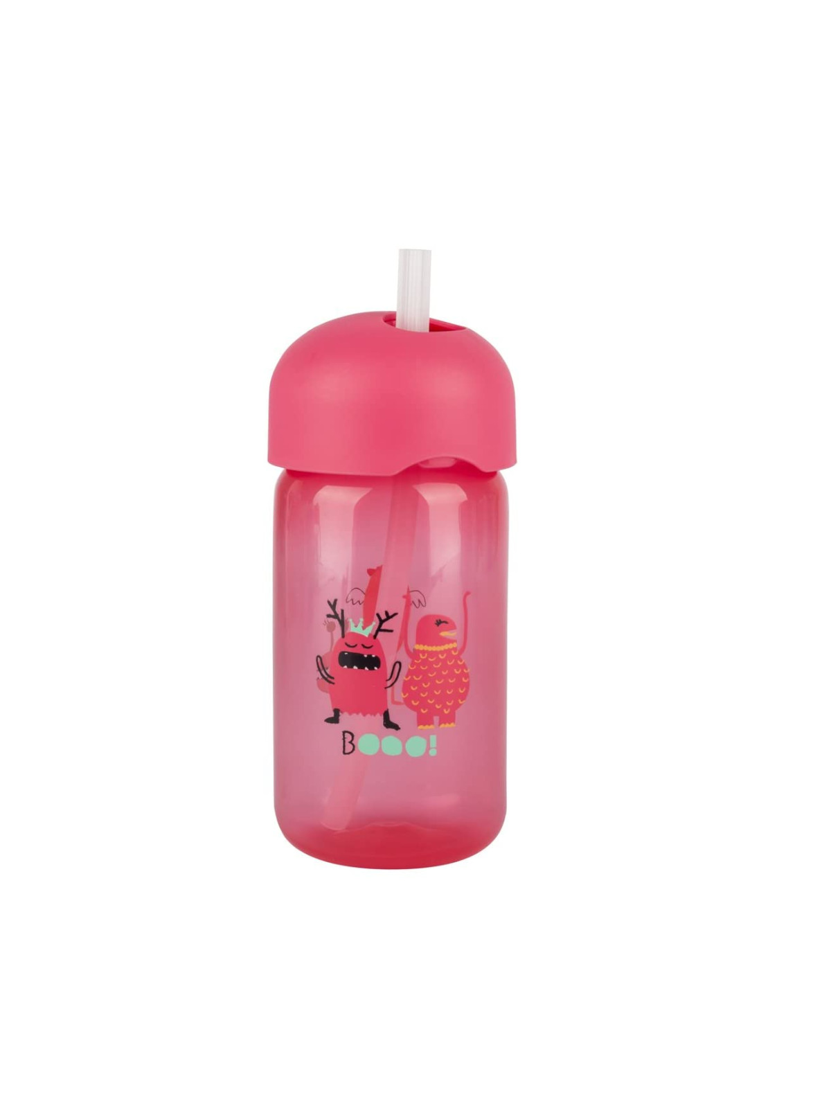 Tazza con cannuccia rosa incorporata - SUAVINEX
