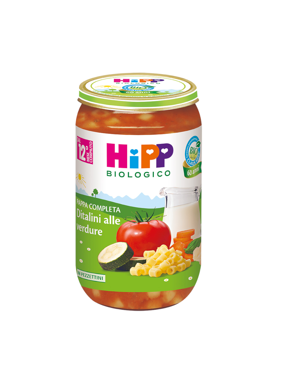 Pappa pronta ditalini alle verdure 250g - HiPP