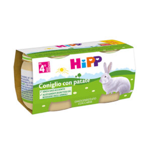 Hipp - omogeneizzato coniglio con patate 2x80g - Hipp
