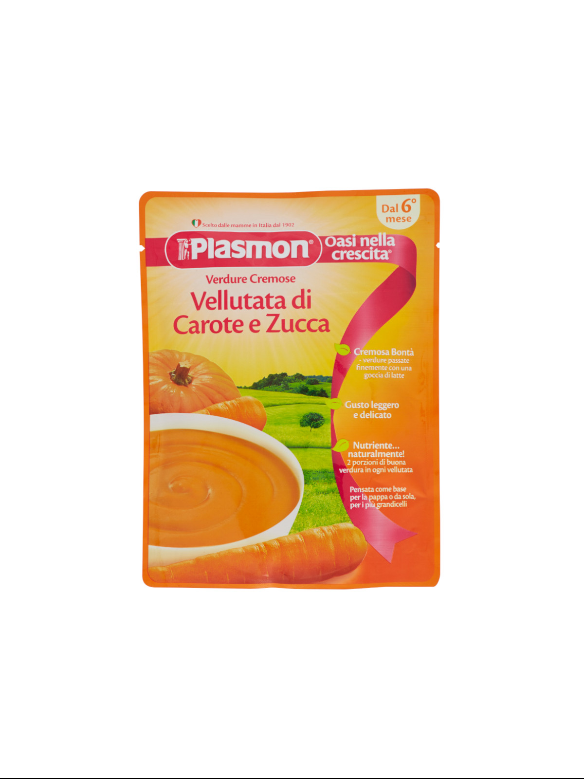 Plasmon - vellutata carote e zucca - 180g - Plasmon