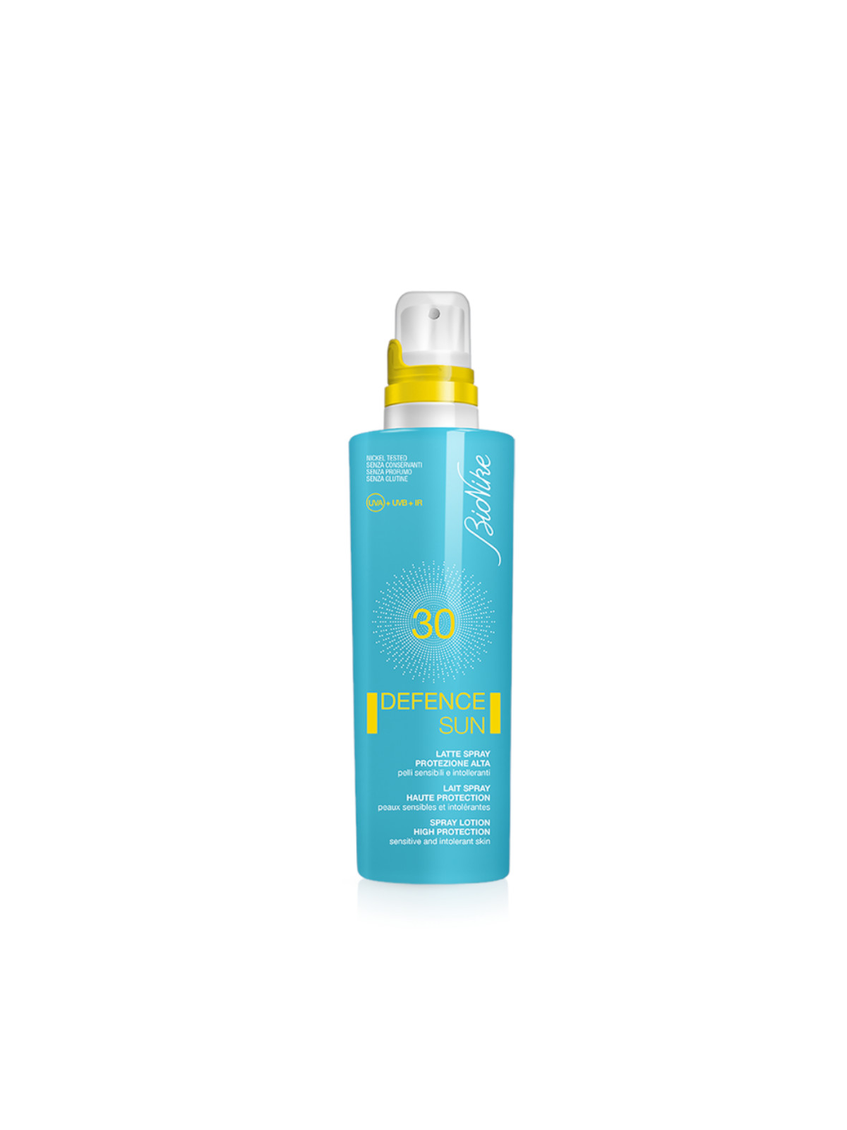 Spray defence sun 30+ trasparant touch 200 ml - BIONIKE