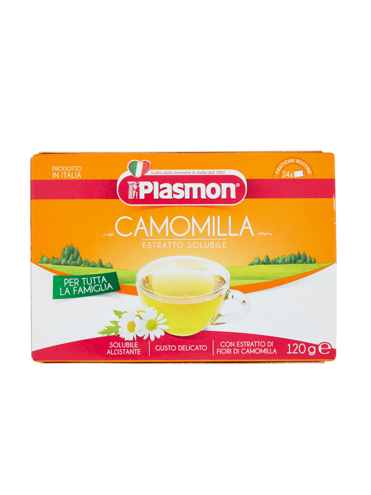 Plasmon - infuso camomilla - 24 buste - 24x5g - Plasmon