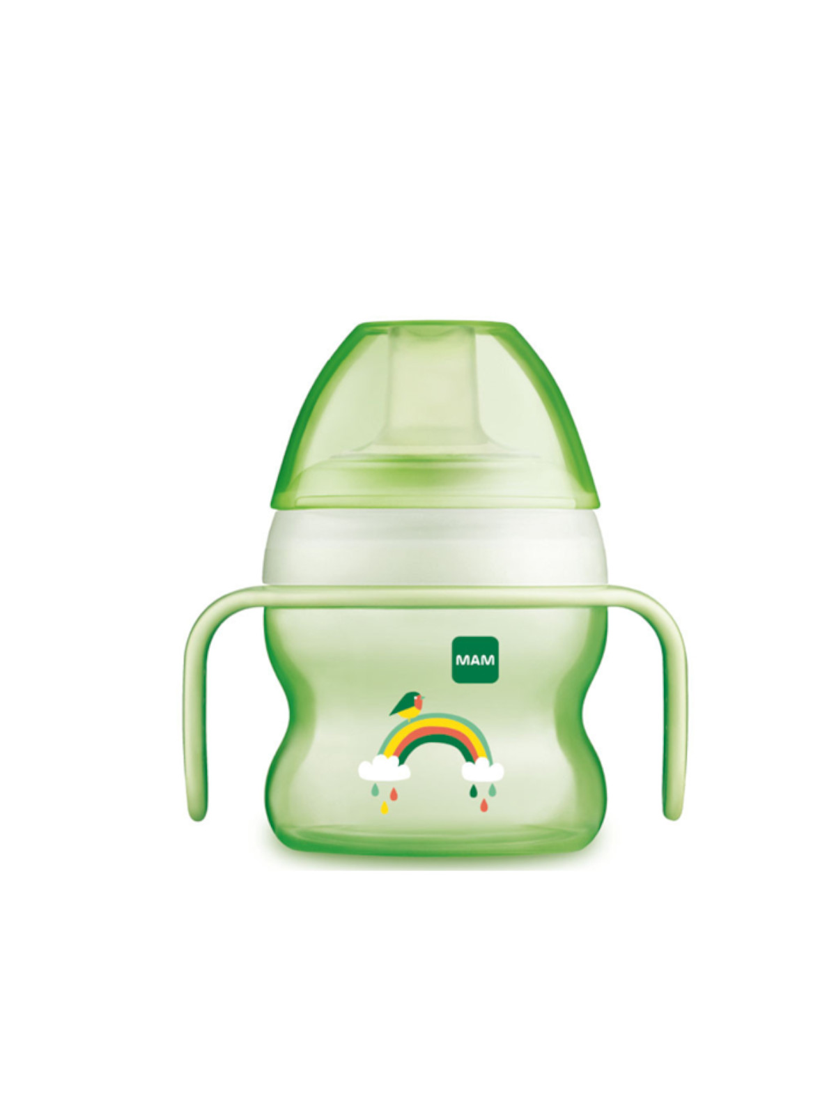 Starter cup 150 ml con manici extrasoft neutro - MAM